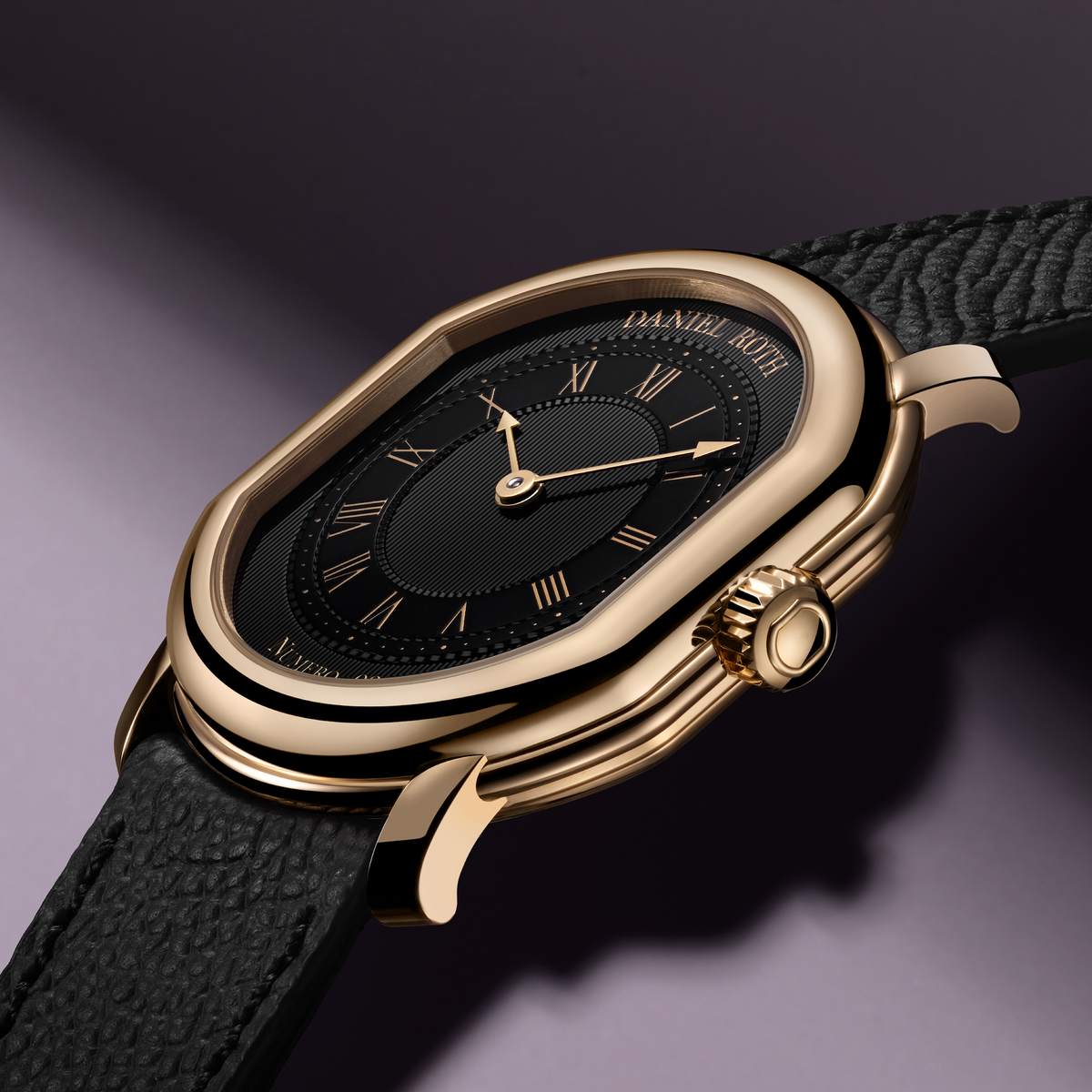 DANIEL ROTH Extra Plat Rose Gold Gilt