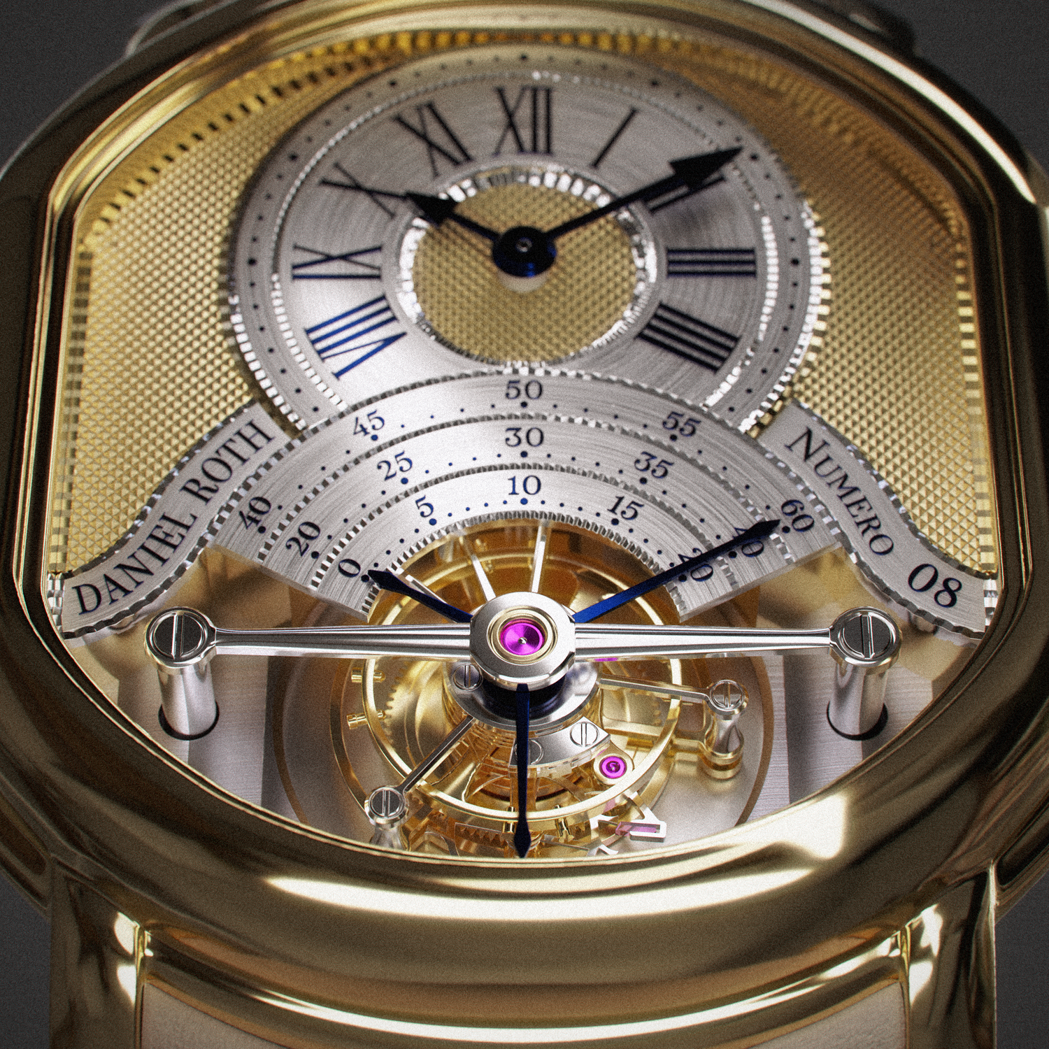 DANIEL ROTH Tourbillon Souscription 