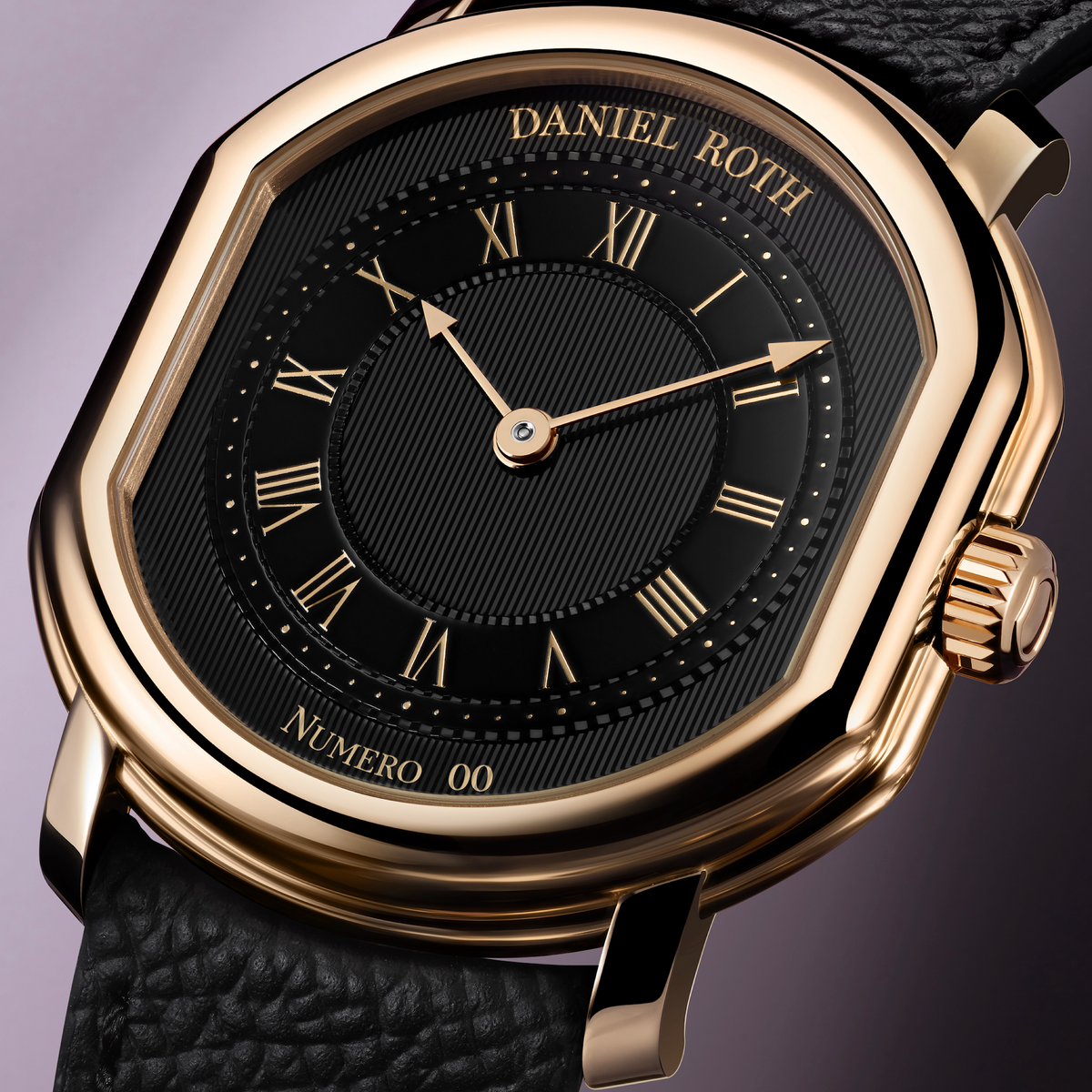 DANIEL ROTH Extra Plat Rose Gold Gilt